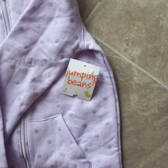 Girls new with tags fleece zip up jacket - Picture 2 of 4